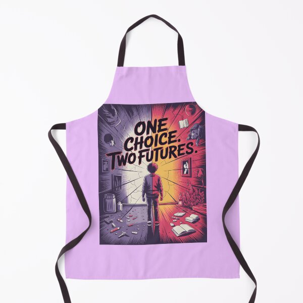 Item preview, One Choice Two Futures Decision Poster designed and sold by aaronmbshopus.