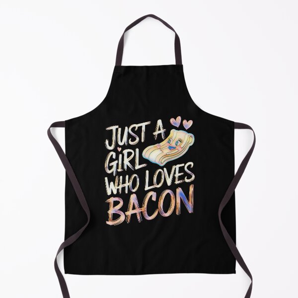 Item preview, Just a Girl Who Loves Bacon Foodie Quote designed and sold by creativerooney.