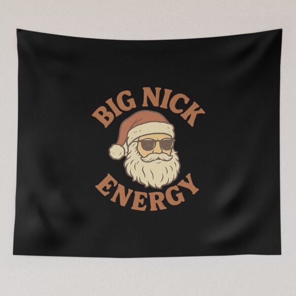 Item preview, Big Nick Energy Funny Santa Claus Christmas designed and sold by Ruby River.