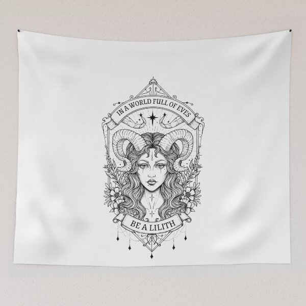 Item preview, Lilith In A World Of Eves Be A Lilith Feminist Empowerment designed and sold by ArtFromBeyond.