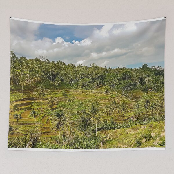 Item preview, Bali Rice Terraces Tropical Paradise Landscape designed and sold by Amanda's Factory.