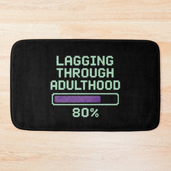 Item preview, Funny Gamer - Lagging Through Adulthood designed and sold by DemureArtsy.