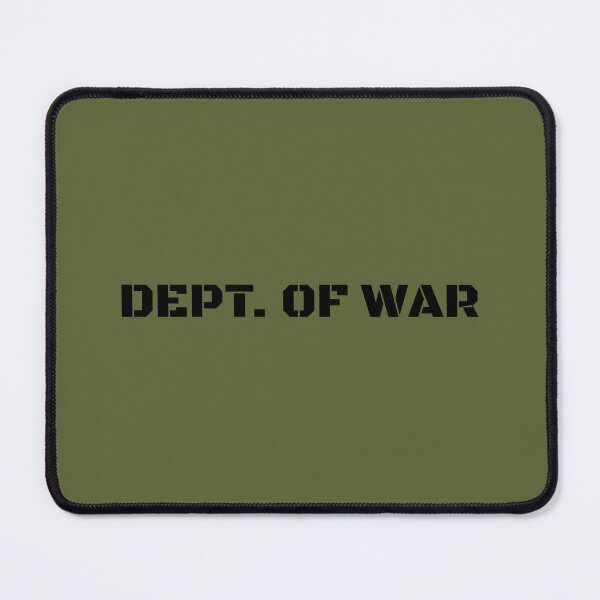 Item preview, Dept. of War Military Stencil Text Design designed and sold by TheThreeOFive.