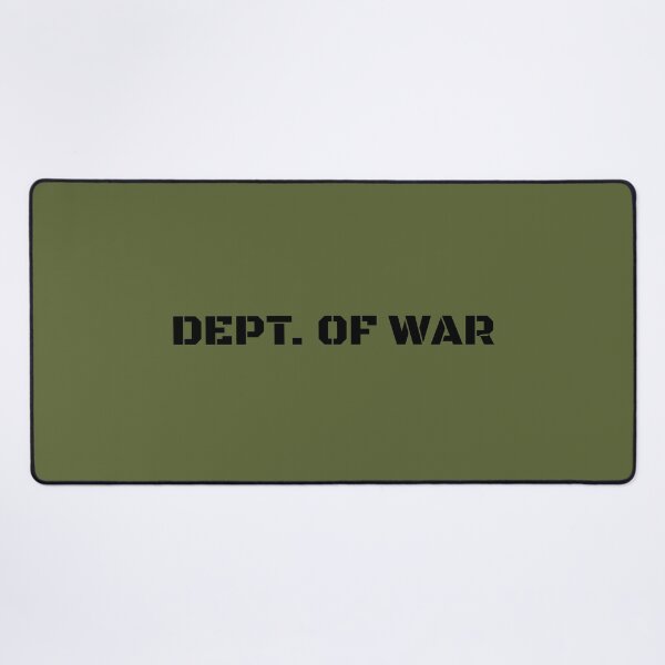 Item preview, Dept. of War Military Stencil Text Design designed and sold by TheThreeOFive.