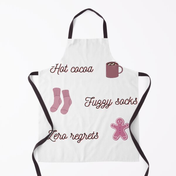 Item preview, Hot Cocoa, Fuzzy Socks, and Zero Regrets designed and sold by DecoraGuroKawa.