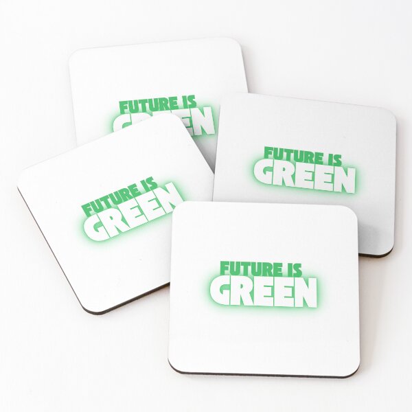 Item preview, Future is Green – Eco Friendly Sustainability Quote designed and sold by Artistica1234.