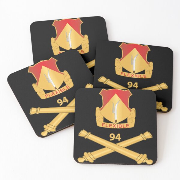 Item preview, Army - 94th Field Artillery Regiment - DUI w Number Br X 300 designed and sold by Military Insignia Products.
