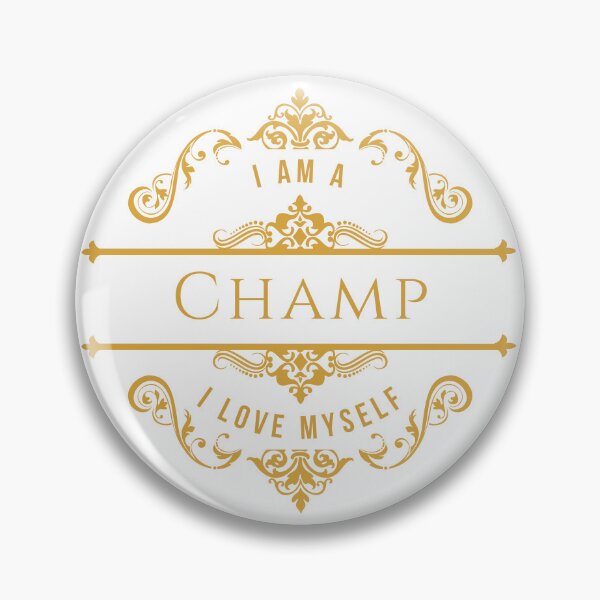 Item preview, I Am A Champ – Self Love Quote designed and sold by thisismgv.