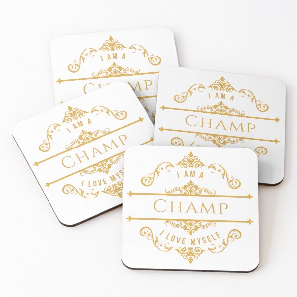 Item preview, I Am A Champ – Self Love Quote designed and sold by thisismgv.