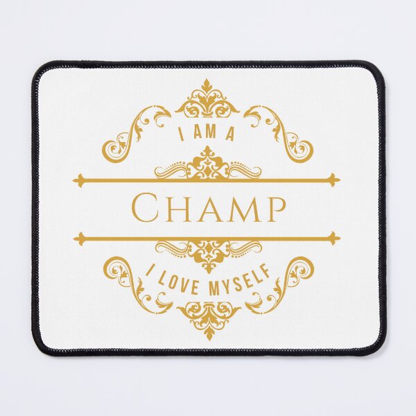 Item preview, I Am A Champ – Self Love Quote designed and sold by thisismgv.