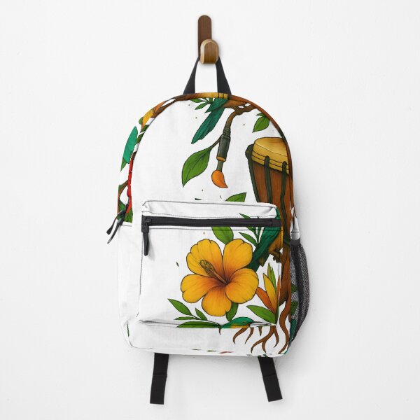 Item preview, Floral Drum with Birds Artwork designed and sold by ArtSpark Studio.