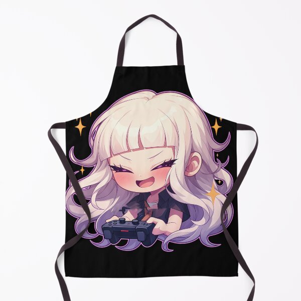 Item preview, Chibi Kyoko Kirigiri Cute Gaming Controller Sparkles Danganronpa Anime designed and sold by juniorcastros.