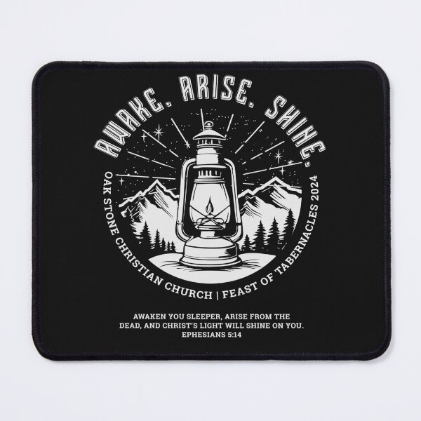 Item preview, Oak Stone Feast of Tabernacles Awake Arise Shine Lantern designed and sold by SchoebenIllijah.