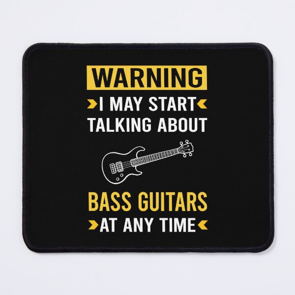 Item preview, Warning Bass Guitar Guitars Guitarist designed and sold by bettyn9wp.