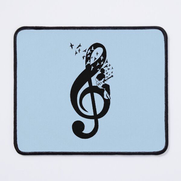 Item preview, Treble Clef - Bass Guitar designed and sold by barmalisiRTB.