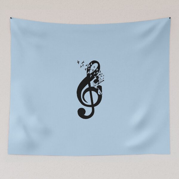 Item preview, Treble Clef - Bass Guitar designed and sold by barmalisiRTB.