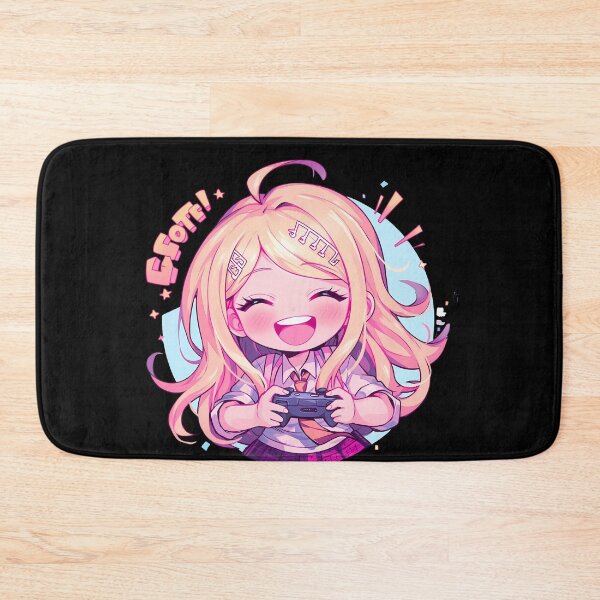 Item preview, Kaede Akamatsu Chibi Cute Gaming Music Danganronpa Anime designed and sold by juniorcastros.