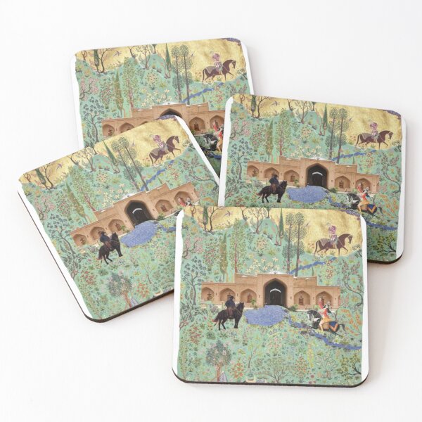 Item preview, Persian Miniature Garden Riders designed and sold by AspireAura.