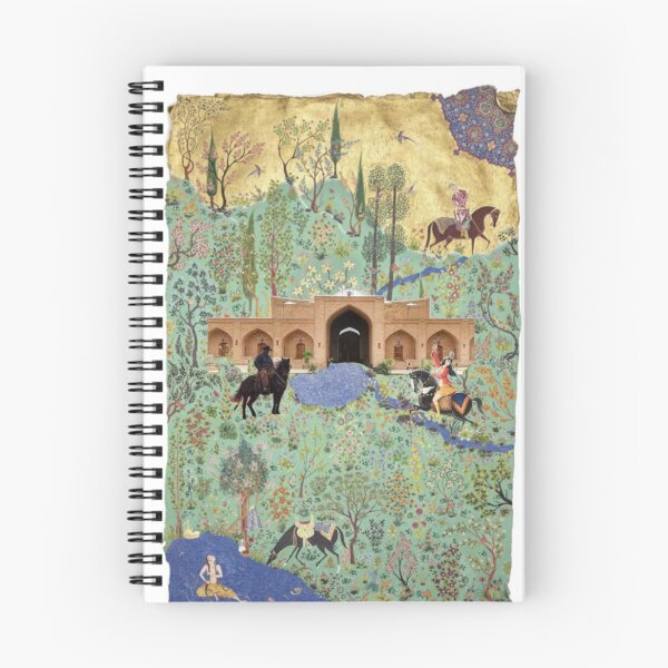 Item preview, Persian Miniature Garden Riders designed and sold by AspireAura.