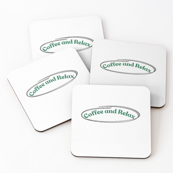 Item preview, Coffee and relax Vintage Style Slogan designed and sold by Artistica1234.