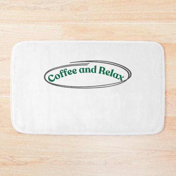 Item preview, Coffee and relax Vintage Style Slogan designed and sold by Artistica1234.