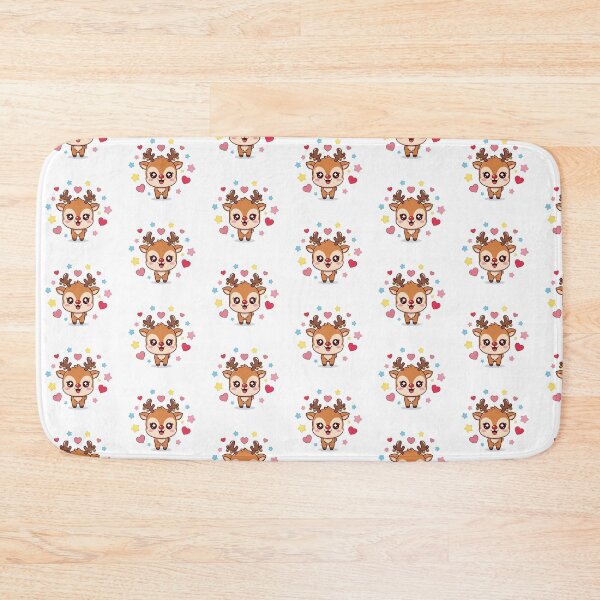 Item preview, Cute Kawaii Christmas Reindeer designed and sold by istoriadesign.