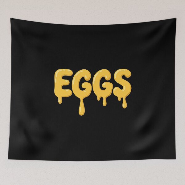 Item preview, Eggs Dripping Yolk Funny Food Egg  designed and sold by The Junto Shop.