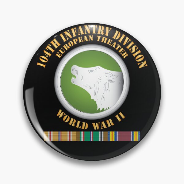Item preview, Army - 104th Infantry Division - Europe - Ribbons - w PAC  WWII X 300 designed and sold by Military Insignia Products.