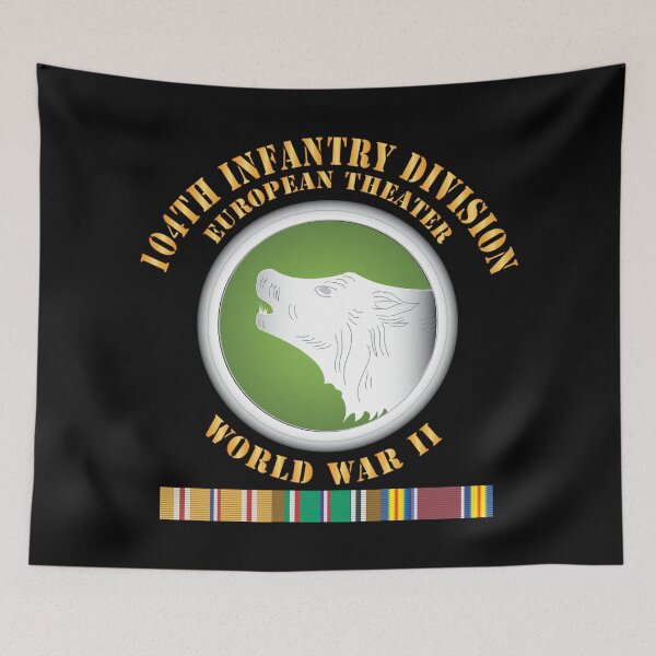 Item preview, Army - 104th Infantry Division - Europe - Ribbons - w PAC  WWII X 300 designed and sold by Military Insignia Products.