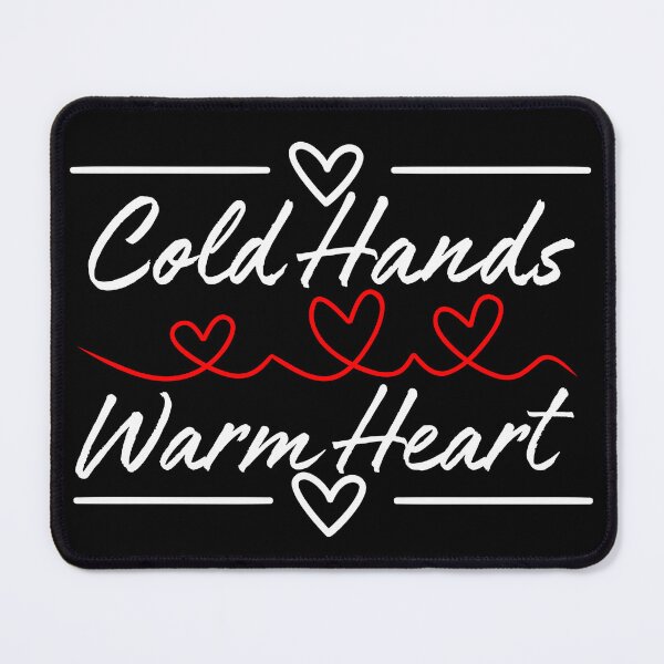 Item preview, Cold Hands Warm Heart - Massage therapy / Nursing designed and sold by LagomCreative.