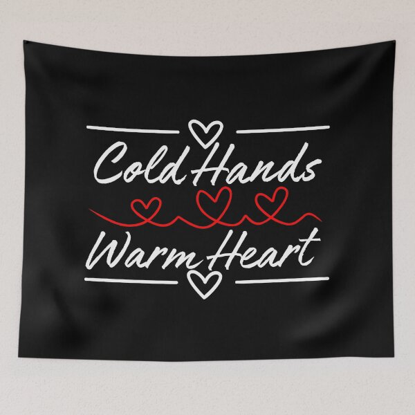Item preview, Cold Hands Warm Heart - Massage therapy / Nursing designed and sold by LagomCreative.
