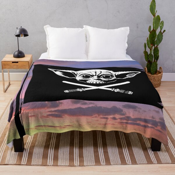 Item preview, Baby Yoda Species Pirate Flag and Pole designed and sold by Douglas-Depot.