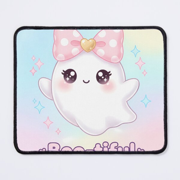 Item preview, Boo-tiful Kawaii Ghost – Pastel Cute Halloween designed and sold by Celestial-Dreams.