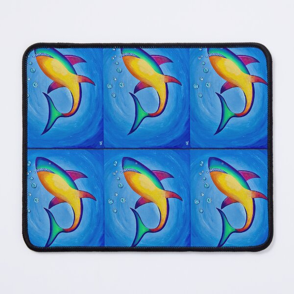 Item preview, The Rainbow Shark designed and sold by Tiffany Budd.