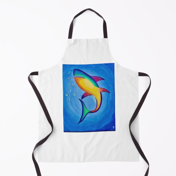 Item preview, The Rainbow Shark designed and sold by Tiffany Budd.