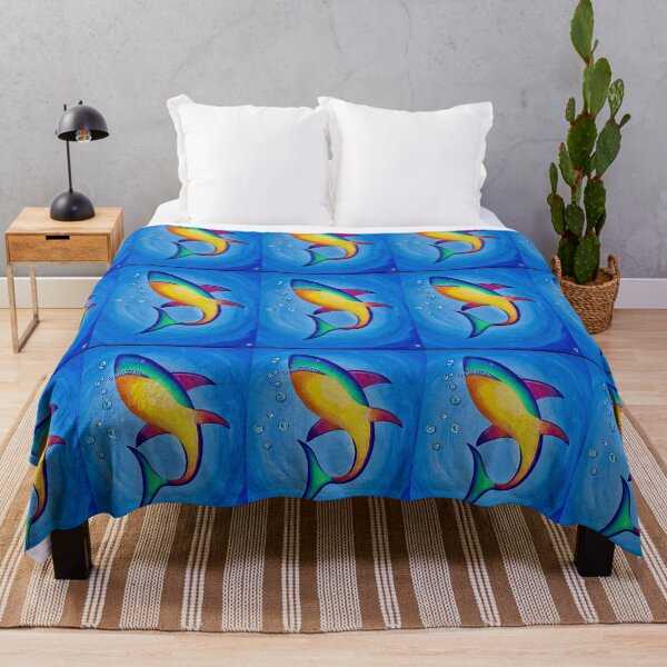 Item preview, The Rainbow Shark designed and sold by Tiffany Budd.