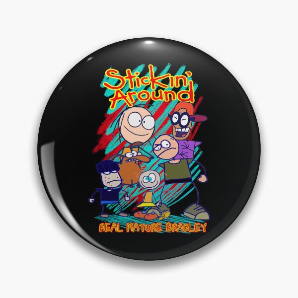Item preview, Stickin Around - Real Mature Bradley designed and sold by lavadaalastair.