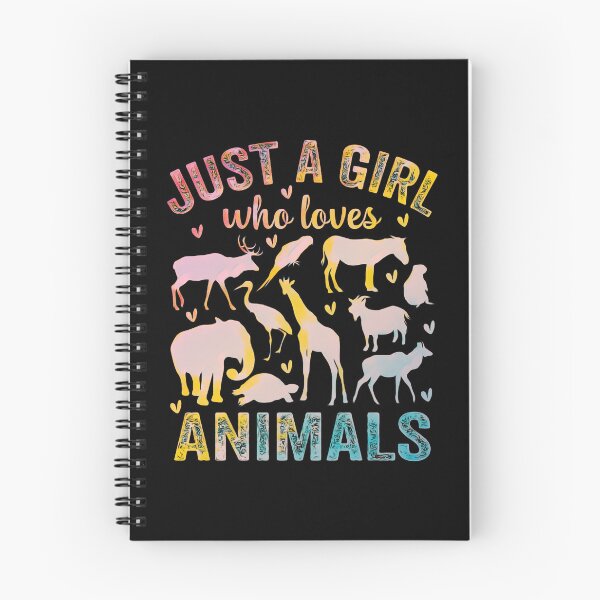 Item preview, Just a Girl Who Loves Animals – Cute Animal Lover Gift designed and sold by creativerooney.