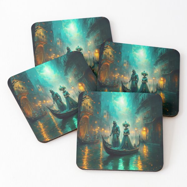 Item preview, Venetian couple at the carnival designed and sold by Made-by-Gus.