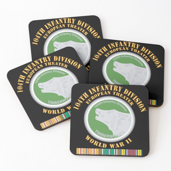 Item preview, Army - 104th Infantry Division - Europe - Ribbons - w Txt w PAC  WWII X 300 designed and sold by Military Insignia Products.