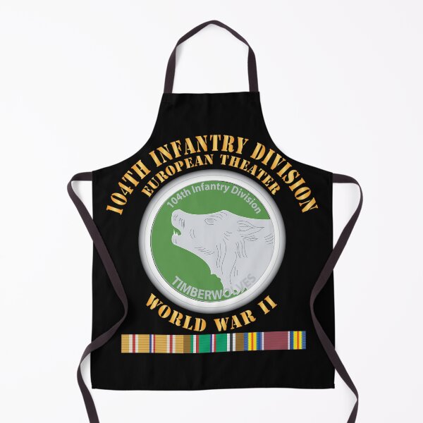 Item preview, Army - 104th Infantry Division - Europe - Ribbons - w Txt w PAC WWII X 300 designed and sold by Military Insignia Products.