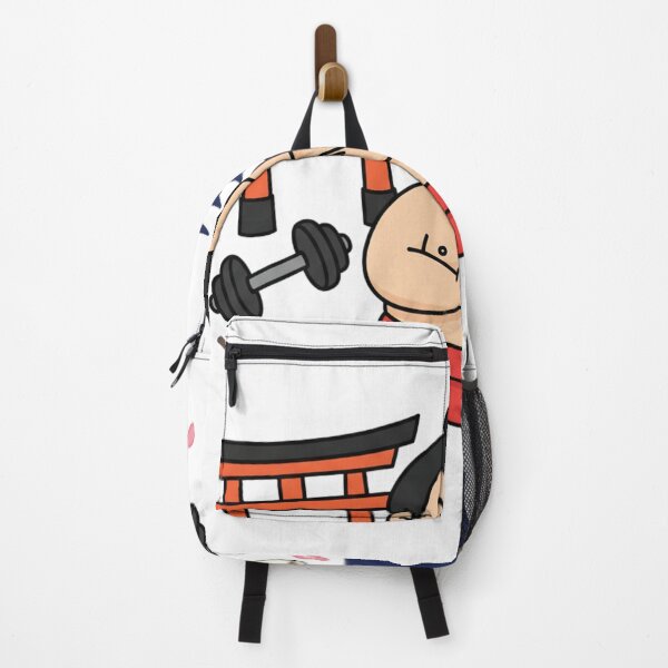 Item preview, Cute Sumo Wrestler with Japanese Icons | SoberSips designed and sold by SoberSips.