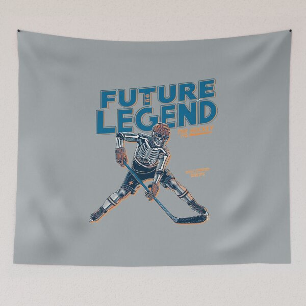 Item preview, Future Hockey Legend Skeleton Athlete designed and sold by Zakrytos ★★★★★.
