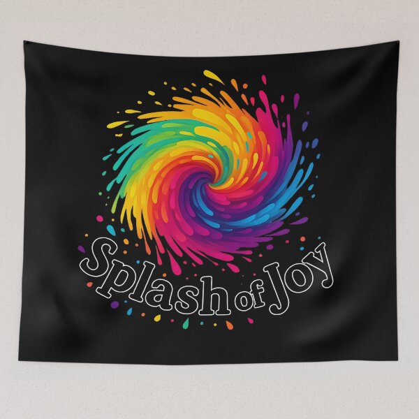 Artikelvorschau, Splash of Joy – Lebendiges Farbspiraldesign entworfen und verkauft von Aileen404.