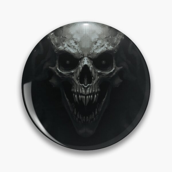 Item preview, Death’s Embrace – Stylized Horror Skull designed and sold by AbyssalVisions.