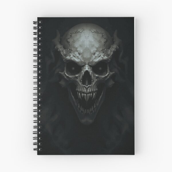 Item preview, Death’s Embrace – Stylized Horror Skull designed and sold by AbyssalVisions.