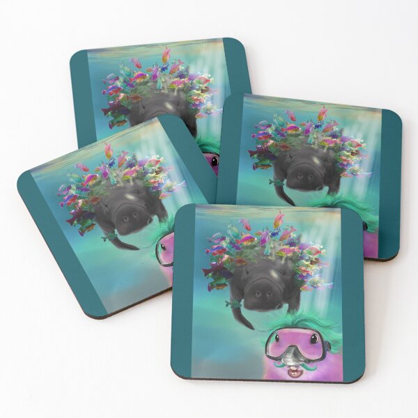 Item preview, Manatee Haewoo & Crema designed and sold by Nayonaaaa.