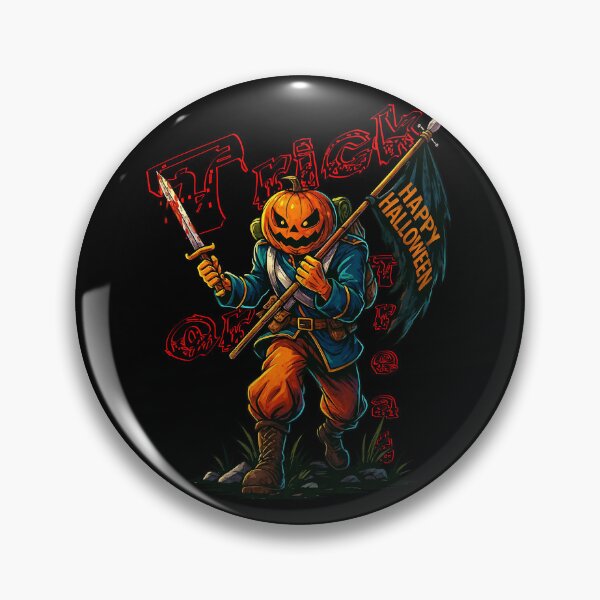 Item preview, Jack Pumpkinhead The Trooper Halloween designed and sold by FoRes-Art.