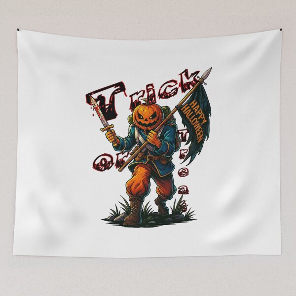 Item preview, Jack Pumpkinhead The Trooper Halloween designed and sold by FoRes-Art.