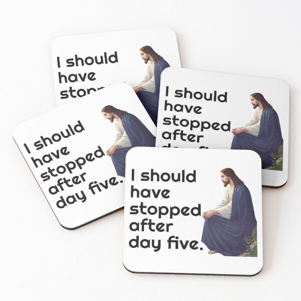 Item preview, Jesus - I Should Have Stopped After Day Five designed and sold by acquiesce13.